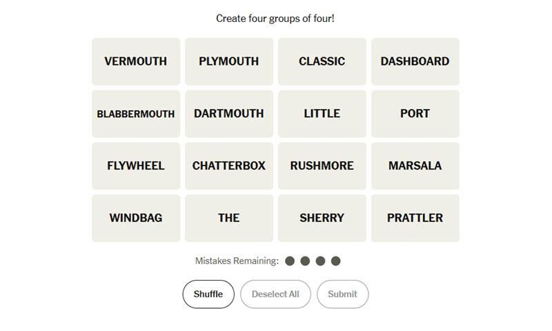 connections screenshot