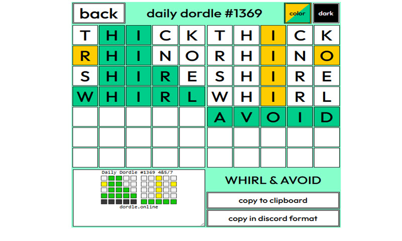 dordle screenshot