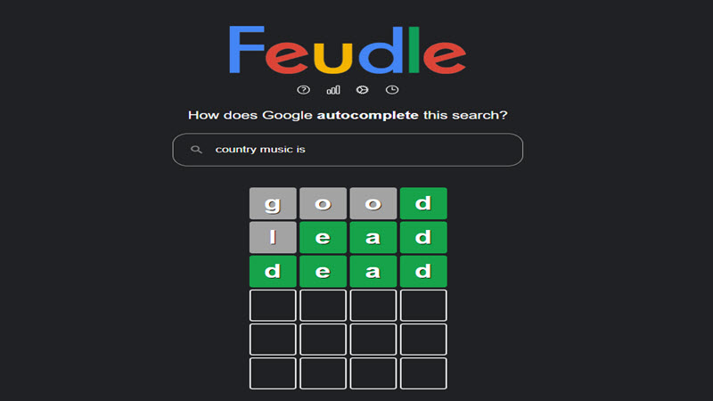 feudle screenshot