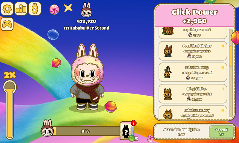 labubu clicker screenshot