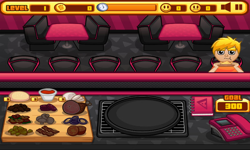 pizza cafe screenshot
