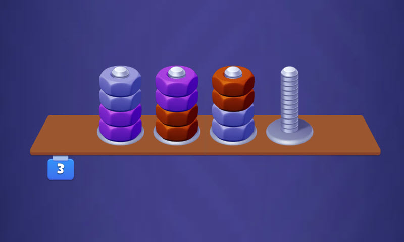 Sort Works: Nuts & Order Screenshot
